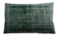 Traditional Classic Rectangular Green Lumbar Throw Pillow, 13 inch by 19 inch, lbtr3243