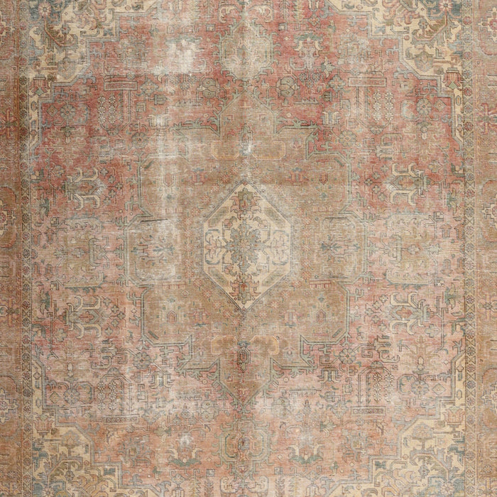 Traditional Orange Brown Persian Rug, tr3245