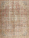 Machine Washable Traditional Orange Brown Rug, wshtr3245