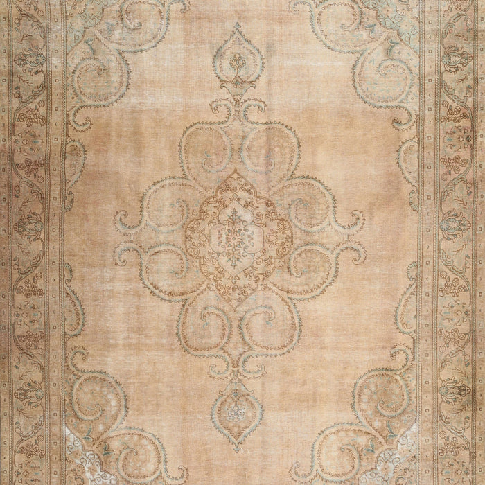 Machine Washable Traditional Peru Brown Rug, wshtr3246