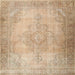 Square Traditional Brown Persian Rug, tr3246