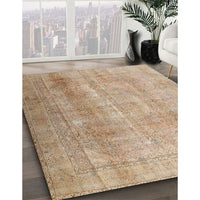 Traditional Orange Brown Persian Rug, tr3247