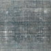 Square Traditional Gray Persian Rug, tr3249