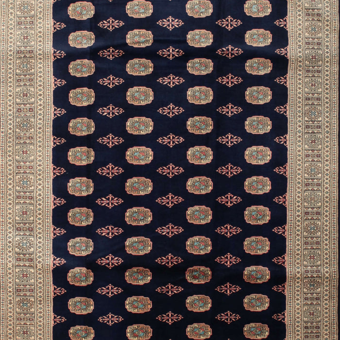 Machine Washable Traditional Charcoal Black Rug, wshtr324