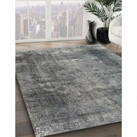 Traditional Carbon Gray Persian Rug, tr3251