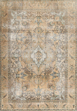 Machine Washable Traditional Dark Almond Brown Rug, wshtr3252