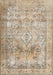 Machine Washable Traditional Dark Almond Brown Rug, wshtr3252