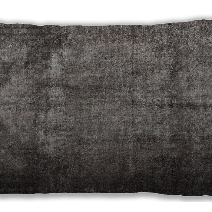 Traditional Classic Rectangular Granite Gray Lumbar Throw Pillow, 13 inch by 19 inch, lbtr3260