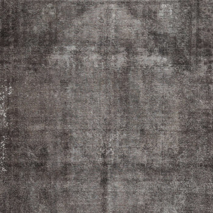 Machine Washable Traditional Granite Gray Rug, wshtr3260