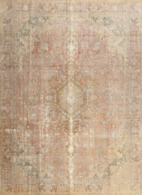 Machine Washable Traditional Brown Rug, wshtr3261