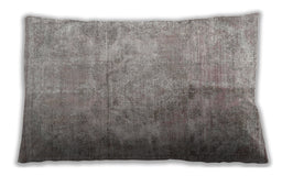 Traditional Classic Rectangular Rose Dust Purple Lumbar Throw Pillow, 13 inch by 19 inch, lbtr3264