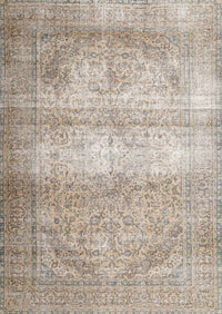 Machine Washable Traditional Desert Sand Beige Rug, wshtr3265