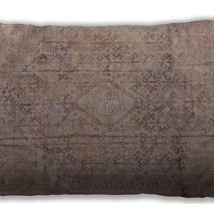 Traditional Classic Rectangular Camel Brown Lumbar Throw Pillow, 13 inch by 19 inch, lbtr3268
