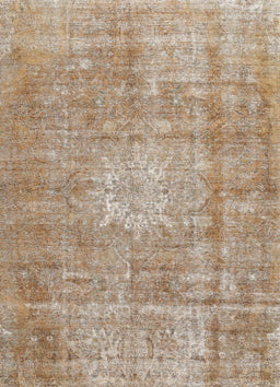 Machine Washable Traditional Light French Beige Brown Rug, wshtr3270