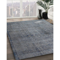 Traditional Silver Gray Persian Rug, tr3271