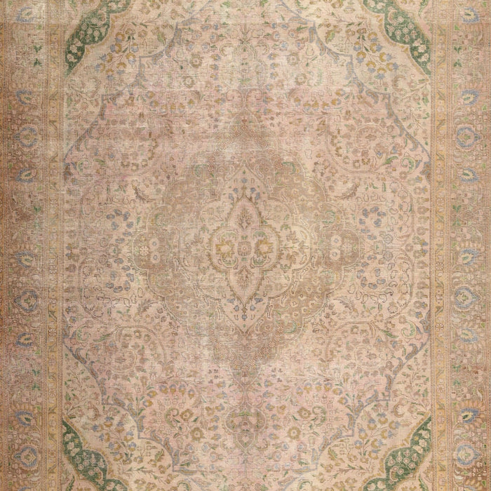Machine Washable Traditional Peru Brown Rug, wshtr3275