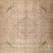 Square Traditional Brown Persian Rug, tr3275