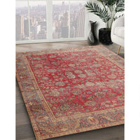 Traditional Light Copper Gold Persian Rug, tr3276