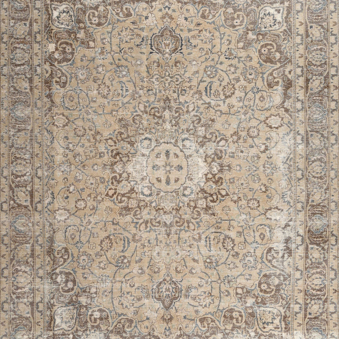 Traditional Dark Almond Brown Persian Rug, tr3282