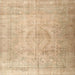 Square Traditional Sand Brown Persian Rug, tr3287