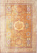 Traditional Brown Gold Persian Rug, tr328