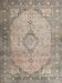 Machine Washable Traditional Brown Rug, wshtr3290