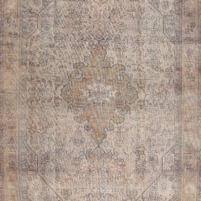 Traditional Dark Almond Brown Persian Rug, tr3291
