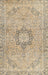 Machine Washable Traditional Dark Almond Brown Rug, wshtr3292