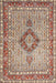 Machine Washable Traditional Brown Rug, wshtr3293