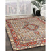 Traditional Brown Persian Rug in Family Room, tr3293
