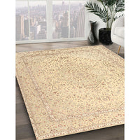 Traditional Sandy Brown Persian Rug, tr3294