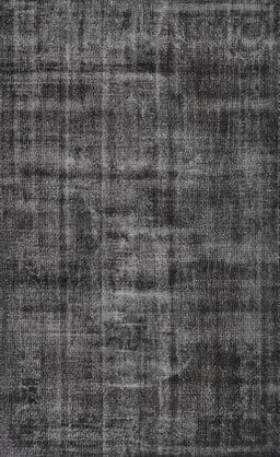 Machine Washable Traditional Charcoal Black Rug, wshtr3299