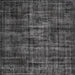 Square Traditional Charcoal Black Persian Rug, tr3299