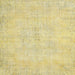 Square Traditional Metallic Gold Persian Rug, tr3300