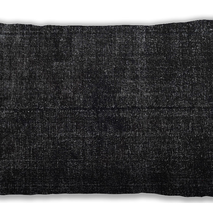 Traditional Classic Rectangular Gray Lumbar Throw Pillow, 13 inch by 19 inch, lbtr3301