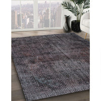 Traditional Granite Gray Persian Rug, tr3302