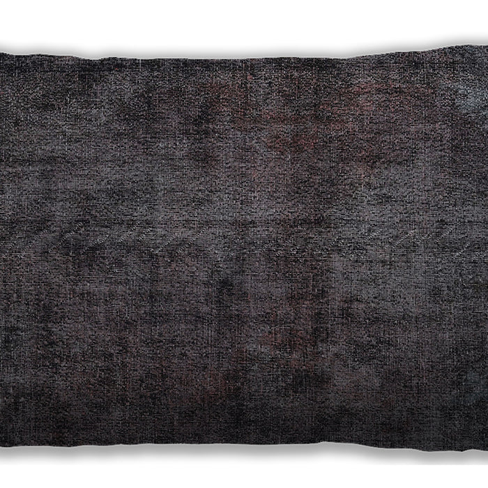 Traditional Classic Rectangular Granite Gray Lumbar Throw Pillow, 13 inch by 19 inch, lbtr3302