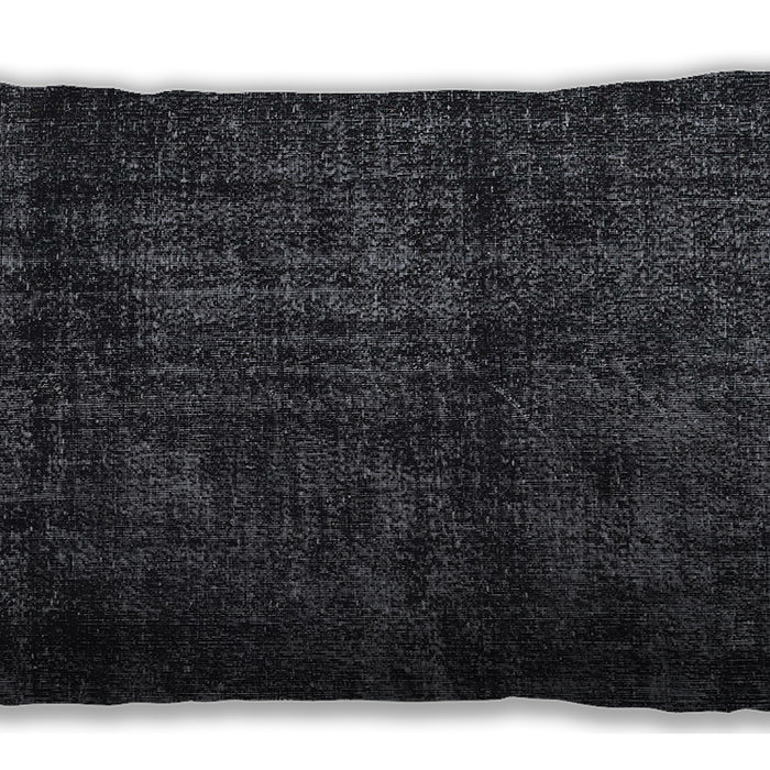 Traditional Classic Rectangular Gray Lumbar Throw Pillow, 13 inch by 19 inch, lbtr3304