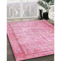 Traditional Dark Pink Persian Rug, tr3305