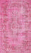 Traditional Hot Pink Persian Rug, tr3307