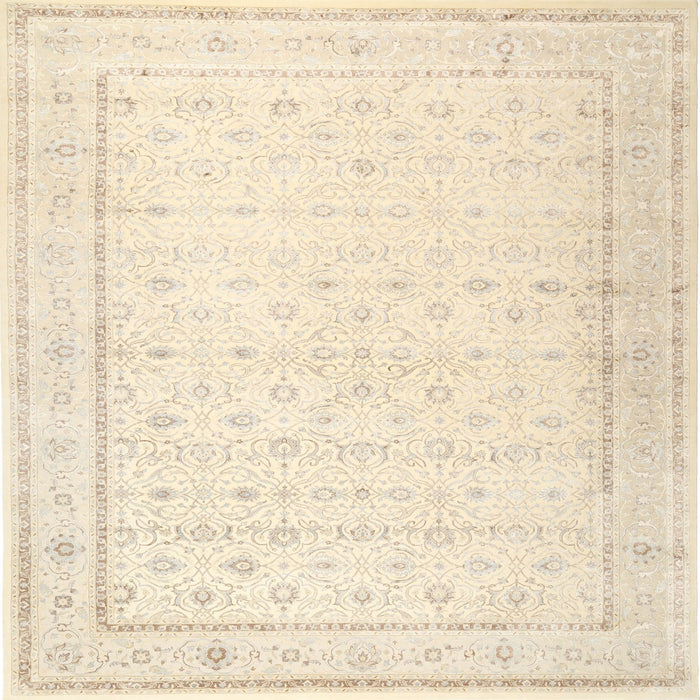 Square Traditional Brown Persian Rug, tr3308