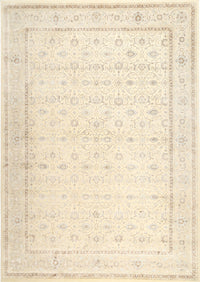 Machine Washable Traditional Brown Rug, wshtr3308