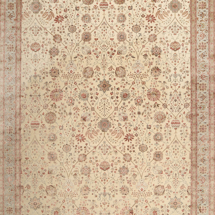 Machine Washable Traditional Brown Rug, wshtr3309