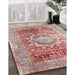 Machine Washable Traditional Pale Silver Gray Rug in a Family Room, wshtr330