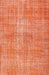 Traditional Coral Orange Persian Rug, tr3314