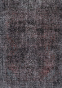 Machine Washable Traditional Granite Gray Rug, wshtr3315