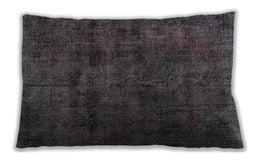 Traditional Classic Rectangular Granite Gray Lumbar Throw Pillow, 13 inch by 19 inch, lbtr3315