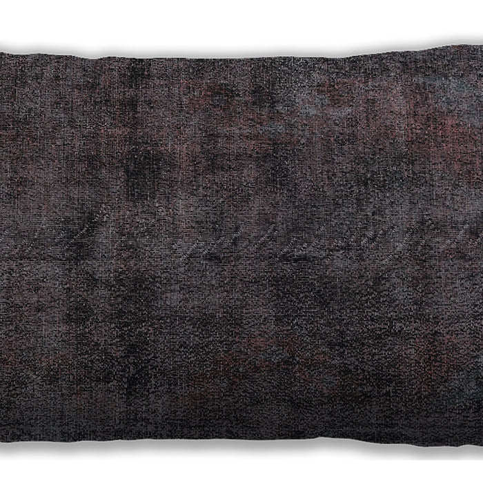 Traditional Classic Rectangular Granite Gray Lumbar Throw Pillow, 13 inch by 19 inch, lbtr3315