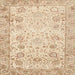 Square Traditional Khaki Gold Persian Rug, tr3318