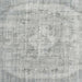 Square Traditional Gray Persian Rug, tr3328